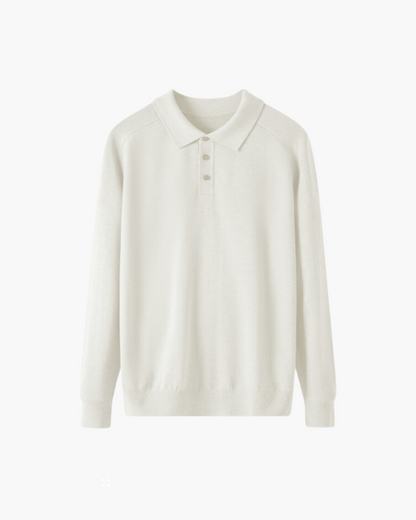 Old Money Polo De Lana Premium 100% Hombre