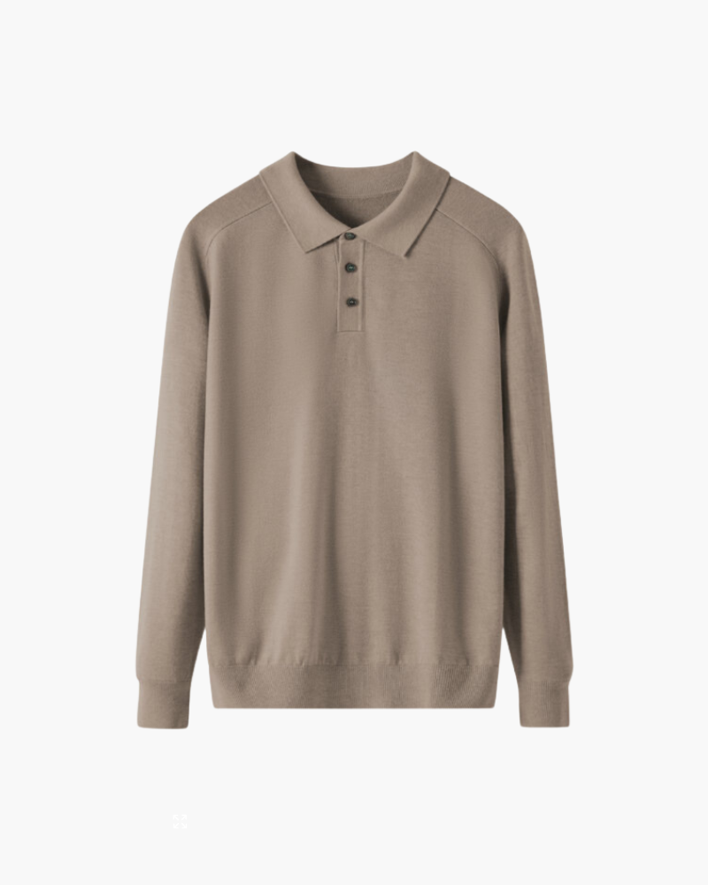 Old Money Polo De Lana Premium 100% Hombre