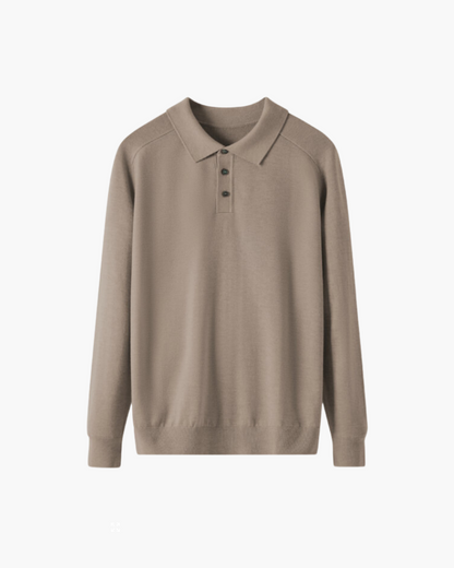 Old Money Polo De Lana Premium 100% Hombre