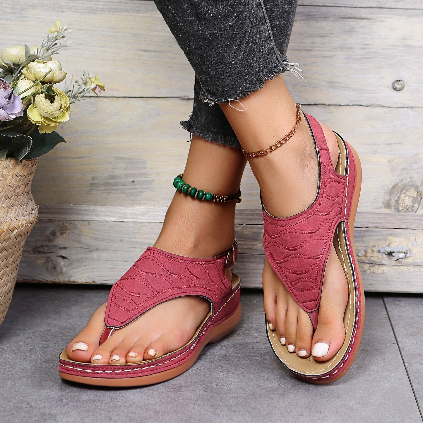 Delacroix Paris Sandalias Ortopédicas Ergonómicas Clara