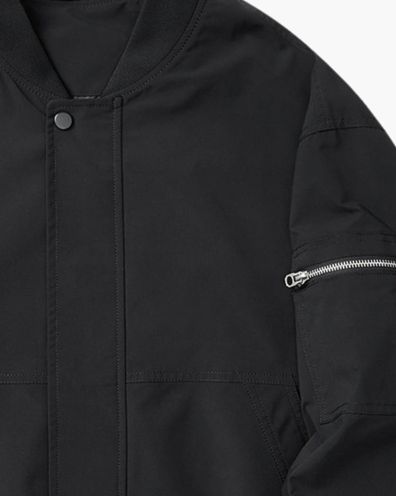 Old Money Chaqueta Bomber Minimalista Hombre