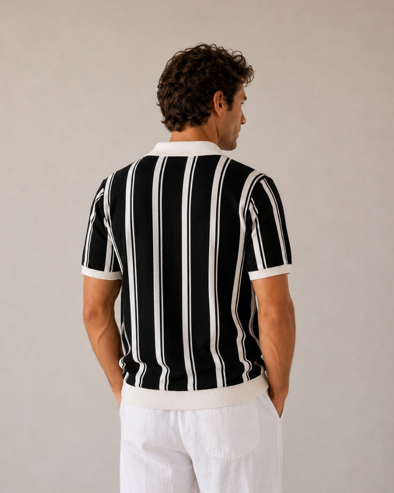 Old Money Modena Jersey De Punto Cremallera Media Hombre