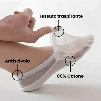 Vessa Italia Calzini Invisibles Antideslizantes Transpirables
