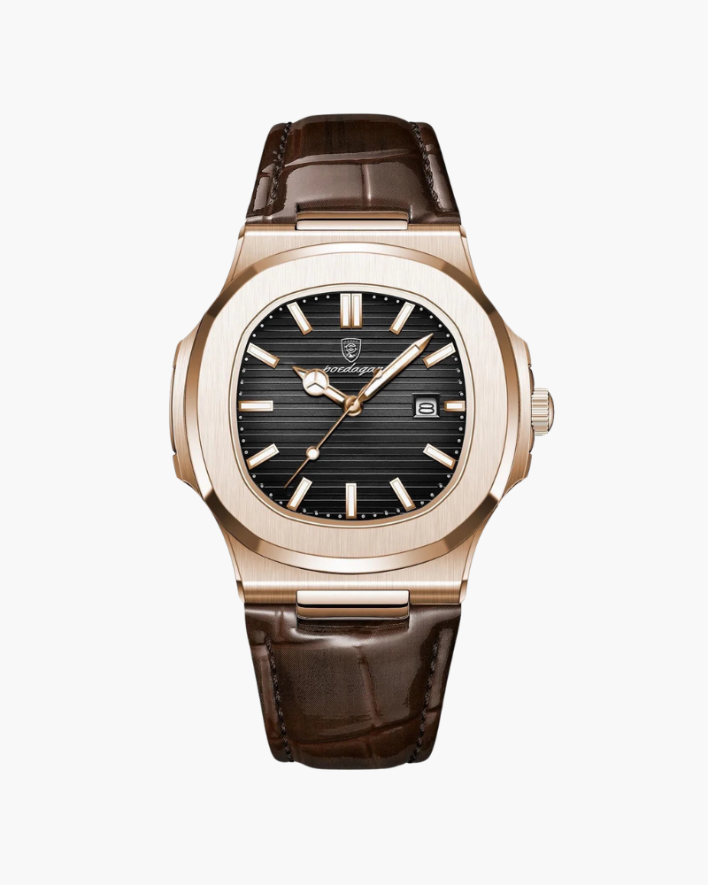 Old Money Reloj Lisboa Cuero Plateado