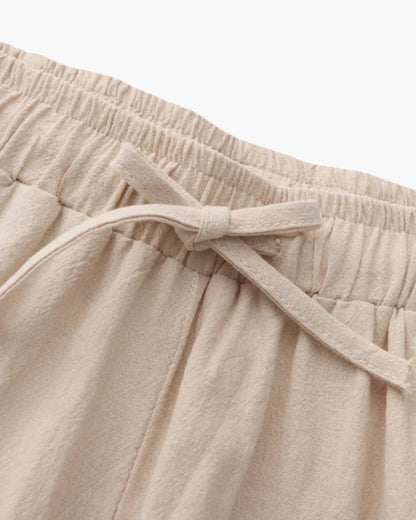 Old Money Pantalón De Lino Zanzibar Hombre