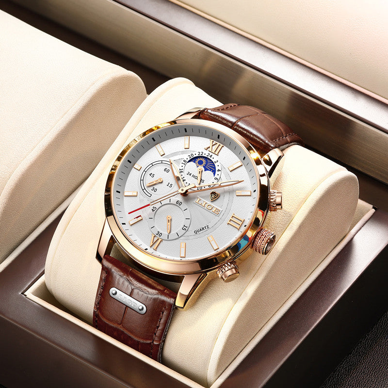 PARIJAN Reloj Clásico de Cuero