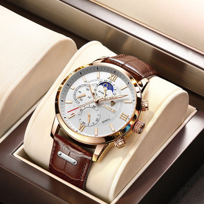 PARIJAN Reloj Clásico de Cuero