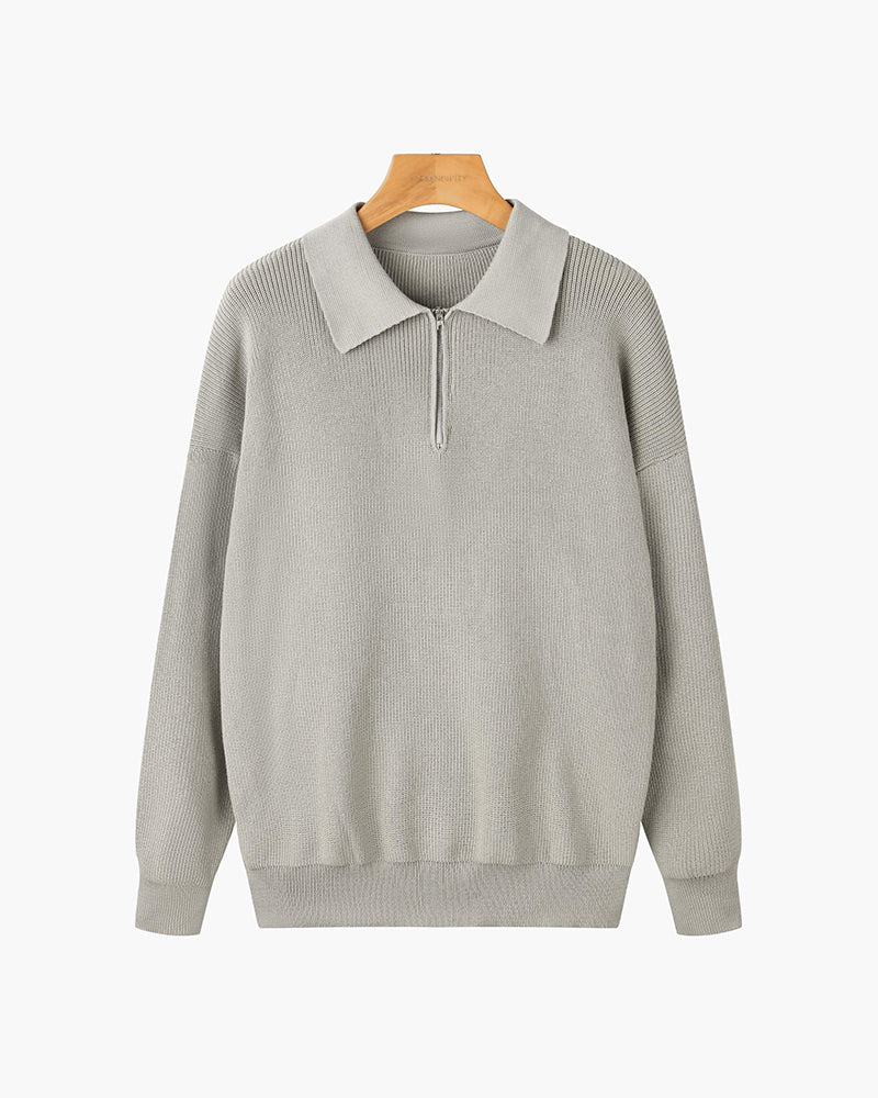 Sweater RASON de cierre frontal