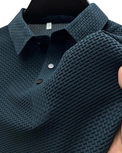 Old Money Polo De Seda Antiarrugas Hombre