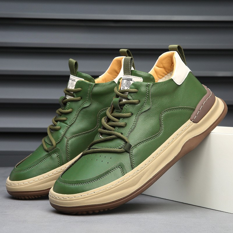 Olympus London Zapatillas de Piel Alberti