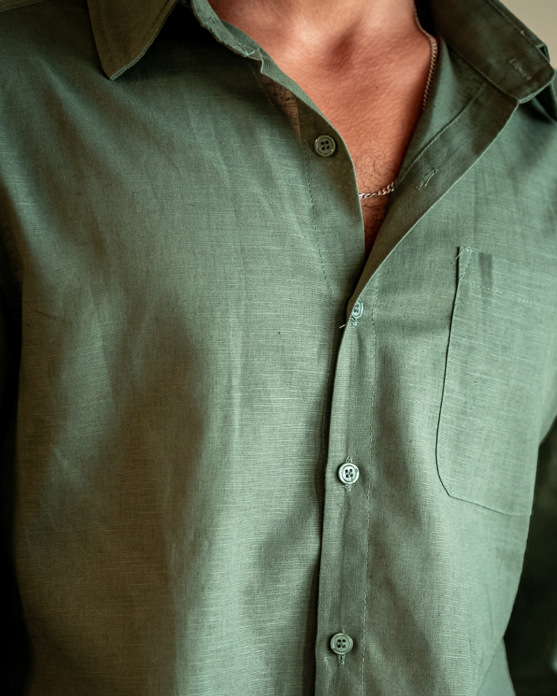 Old Money Cape Town Camisa de Lino 100%
