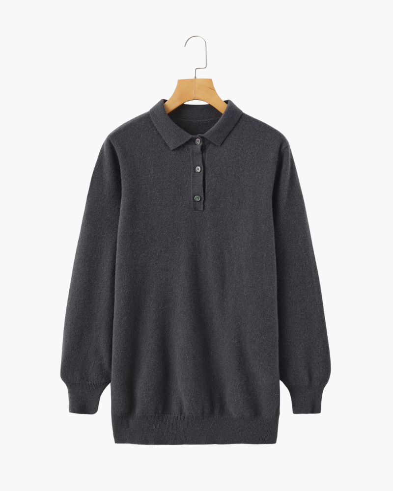 Old Money Polo De Pura Cashmere Hombre