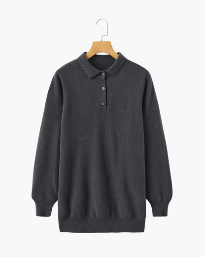 Old Money Polo De Pura Cashmere Hombre