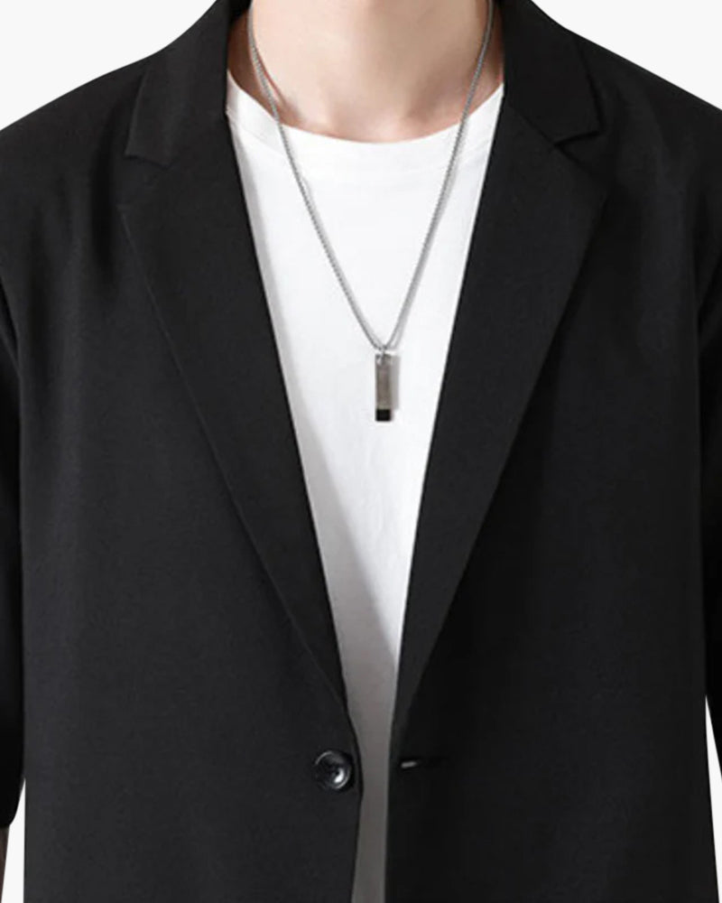 Old Money Conjunto Smart Casual Algodón Poliéster