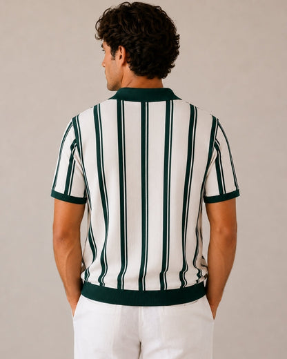 Old Money Modena Jersey De Punto Cremallera Media Hombre