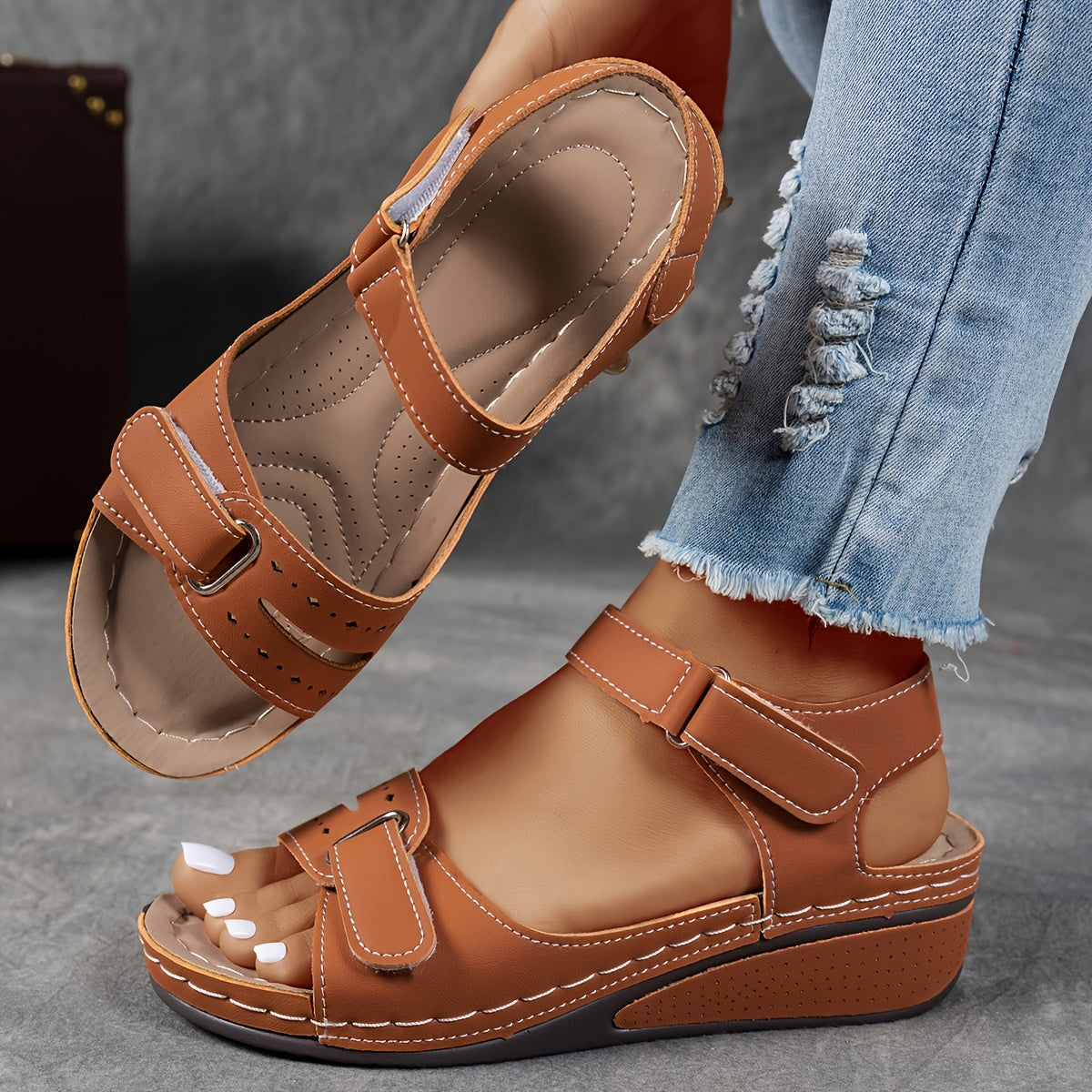 Maison Provencale Célima Sandalias Ortopédicas Mujer