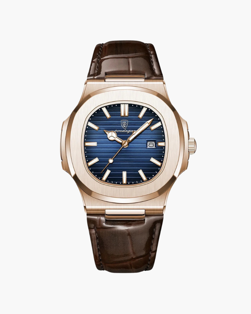 Old Money Reloj Lisboa Cuero Plateado