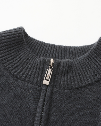 Old Money Cárdigan de Cashmere Cremallera