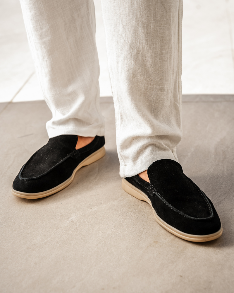 Old Money Zapatos de Ante Premium
