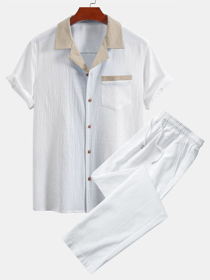 JHY Conjunto de Lino Cerdeña