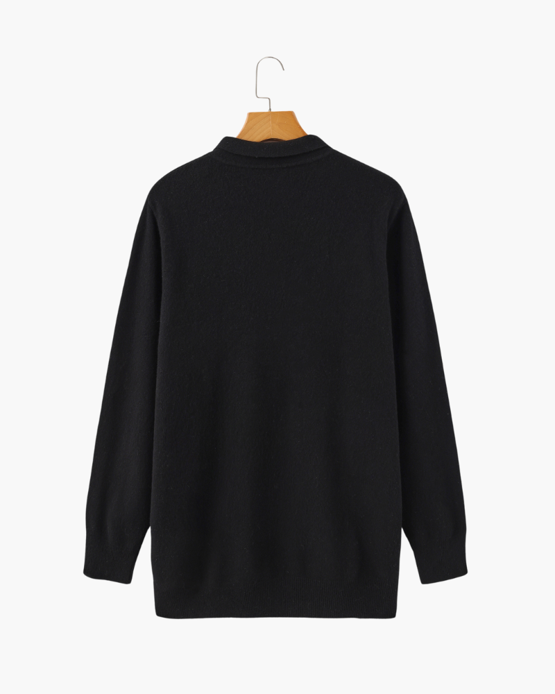 Old Money Polo De Pura Cashmere Hombre