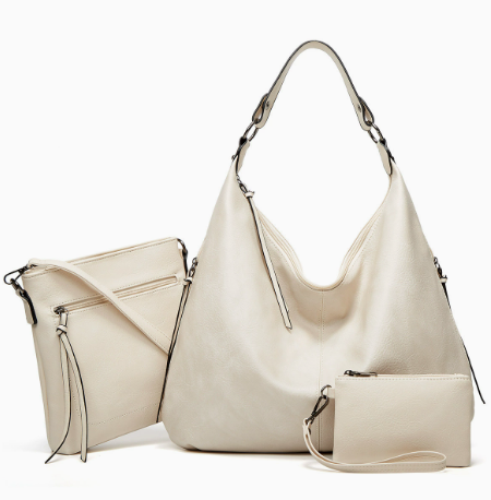 Hypersku Bolso Hobo Suave 3 Piezas