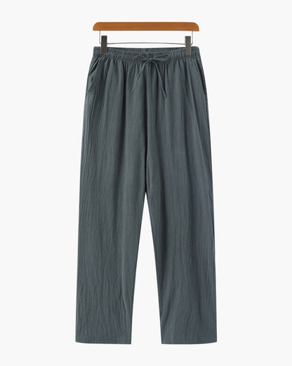 Old Money Pantalón De Lino Zanzibar Hombre