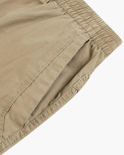 Old Money Capri Pantalón De Algodón Beige