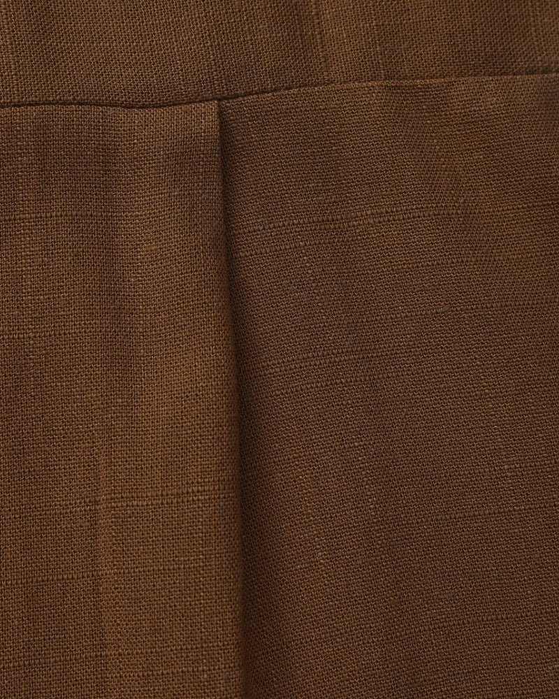 Old Money Camisa Cuello Mandarin Algodón Texturizado Hombre