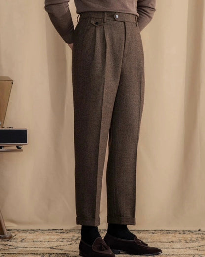PARIJAN Pantalones Mayfair de Lana
