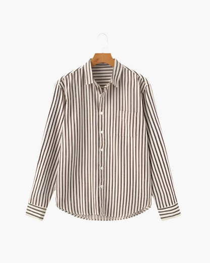 Old Money Camisa De Rayas Hombre