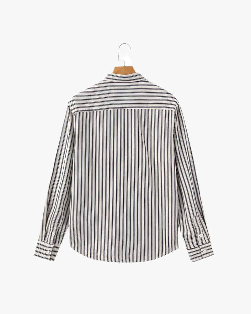 Old Money Camisa De Rayas Hombre