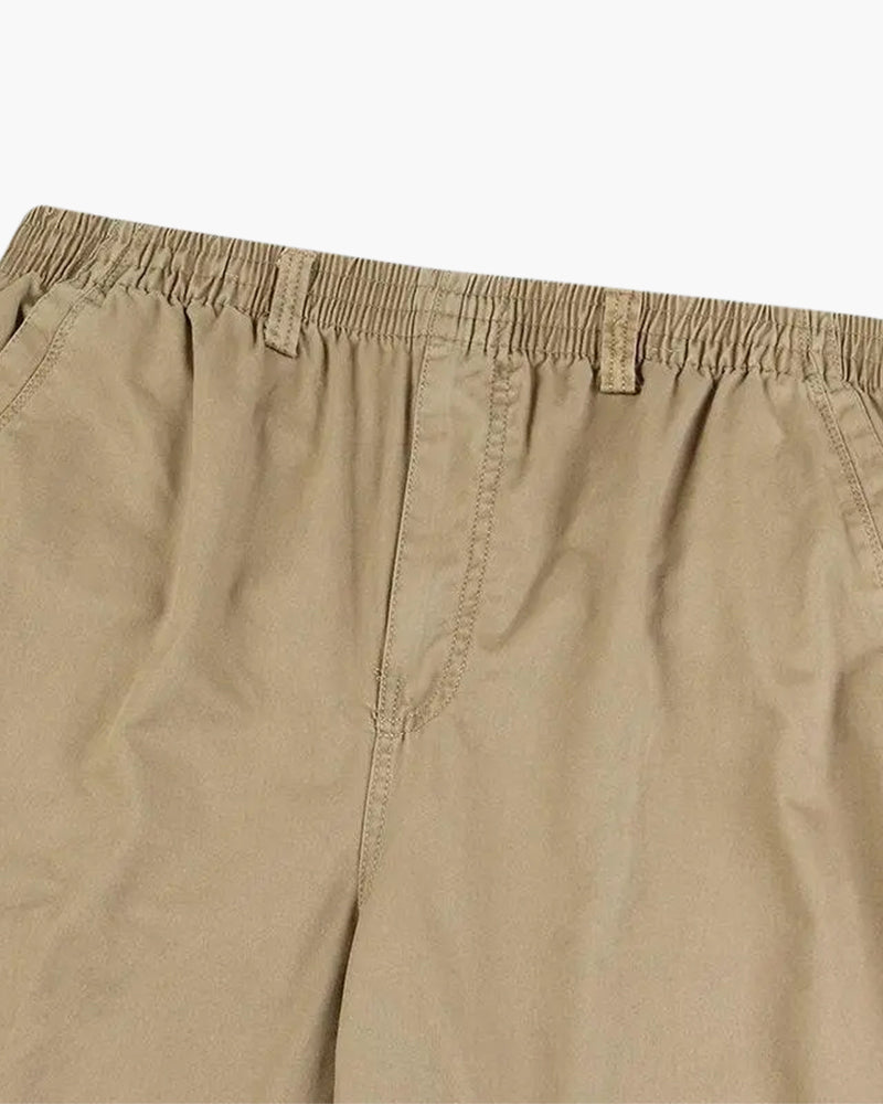 Old Money Capri Pantalón De Algodón Beige