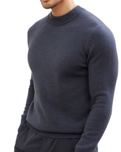 Old Money Suéter De Cuello Alto De Cashmere Y Lana Hombre