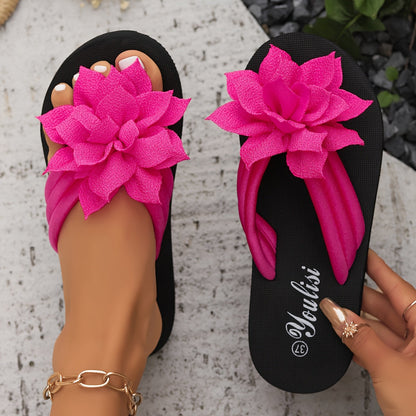 Delacroix Paris Sandalias Florales Confort Livia