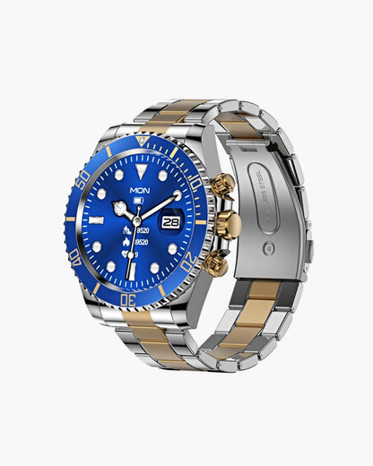 Old Money Reloj De Acero Inoxidable Buzo Pesado Hombre