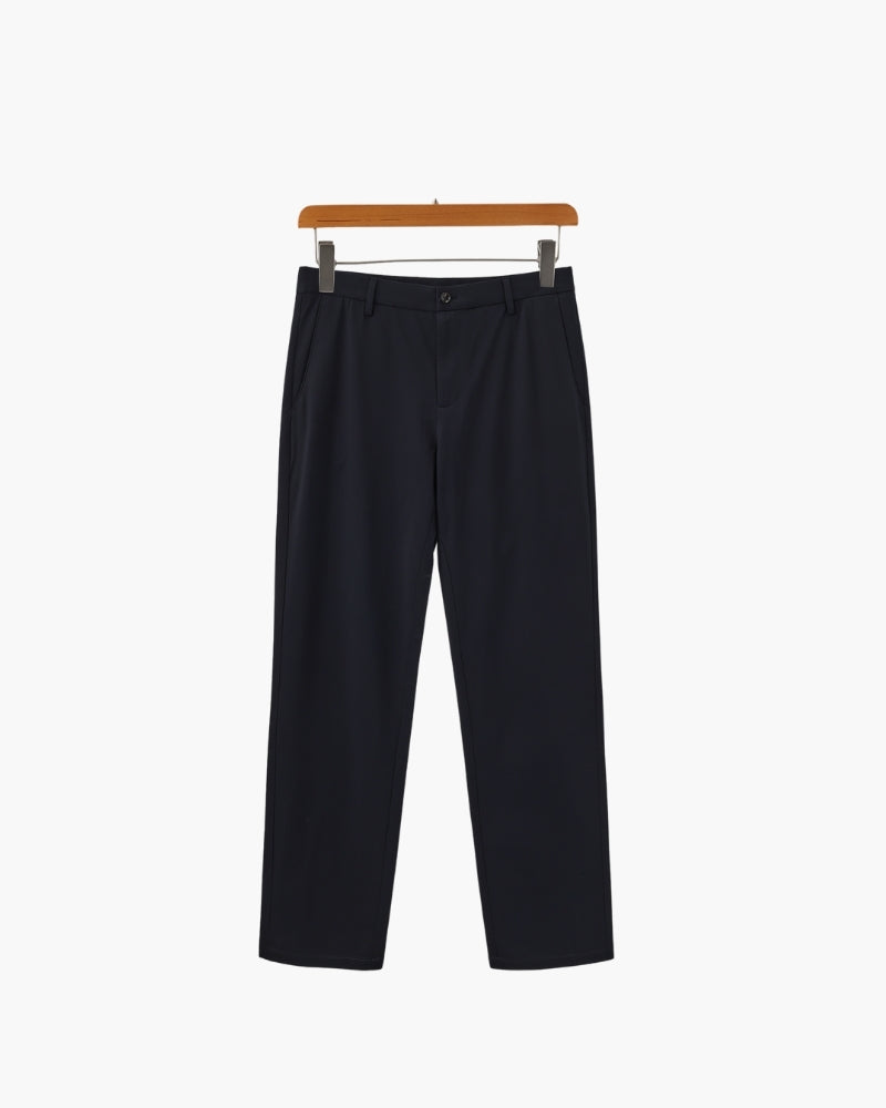 Old Money Pantalón De Mezcla De Lana Hombre