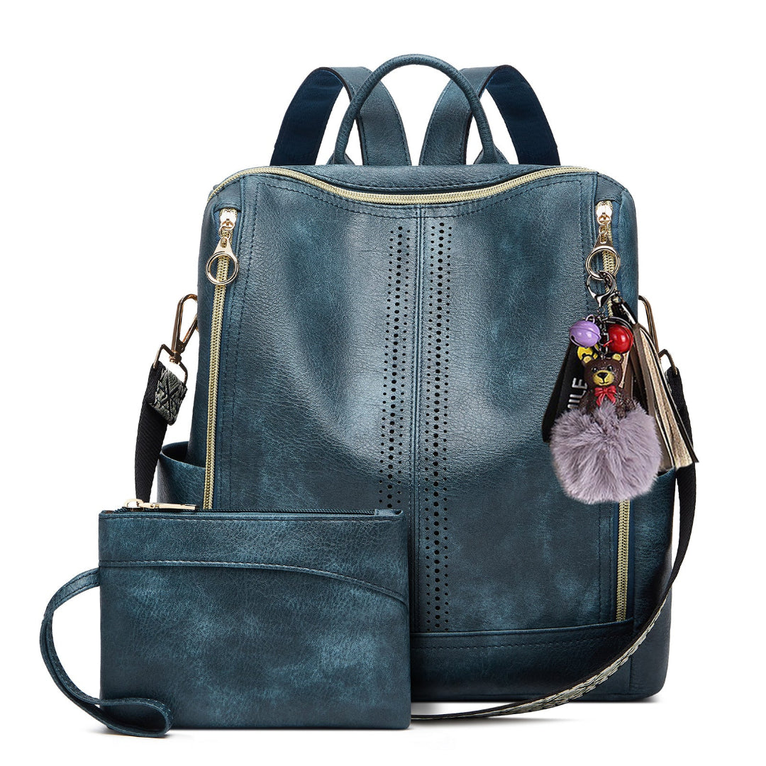 Hypersku Mochila Convertible 2 en 1 Cuero Lujo
