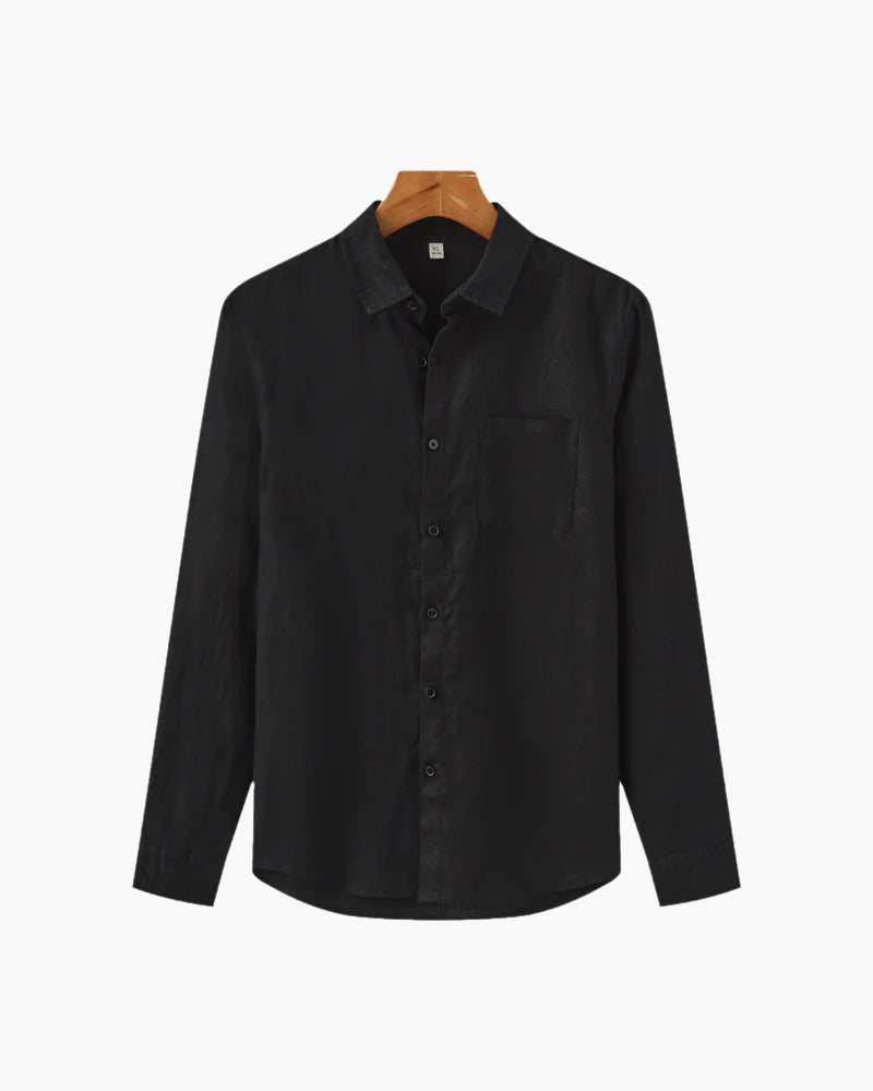 Old Money Conjunto Monocromo Lino Camisa Capetown y Pantalón Marrakech Hombre