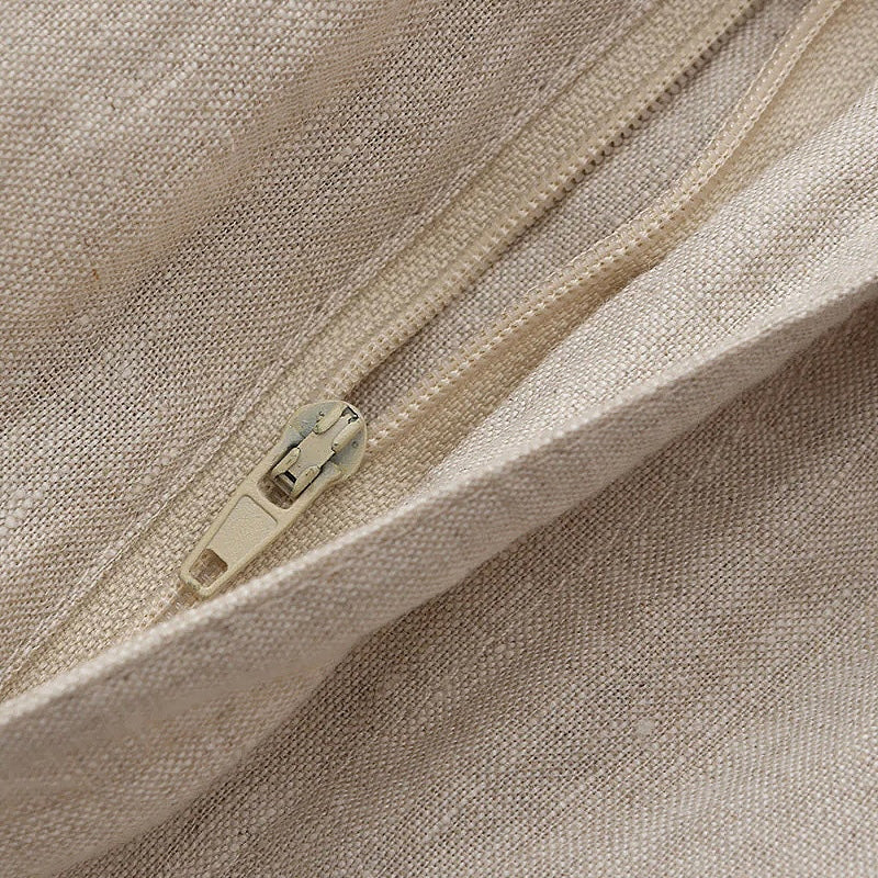 PARIJAN Pantalones Cortos de Lino Como