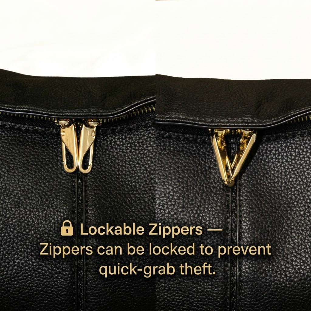 Libra Cases Bolso Hobo Lujo Cuero Antirrobo 2.0