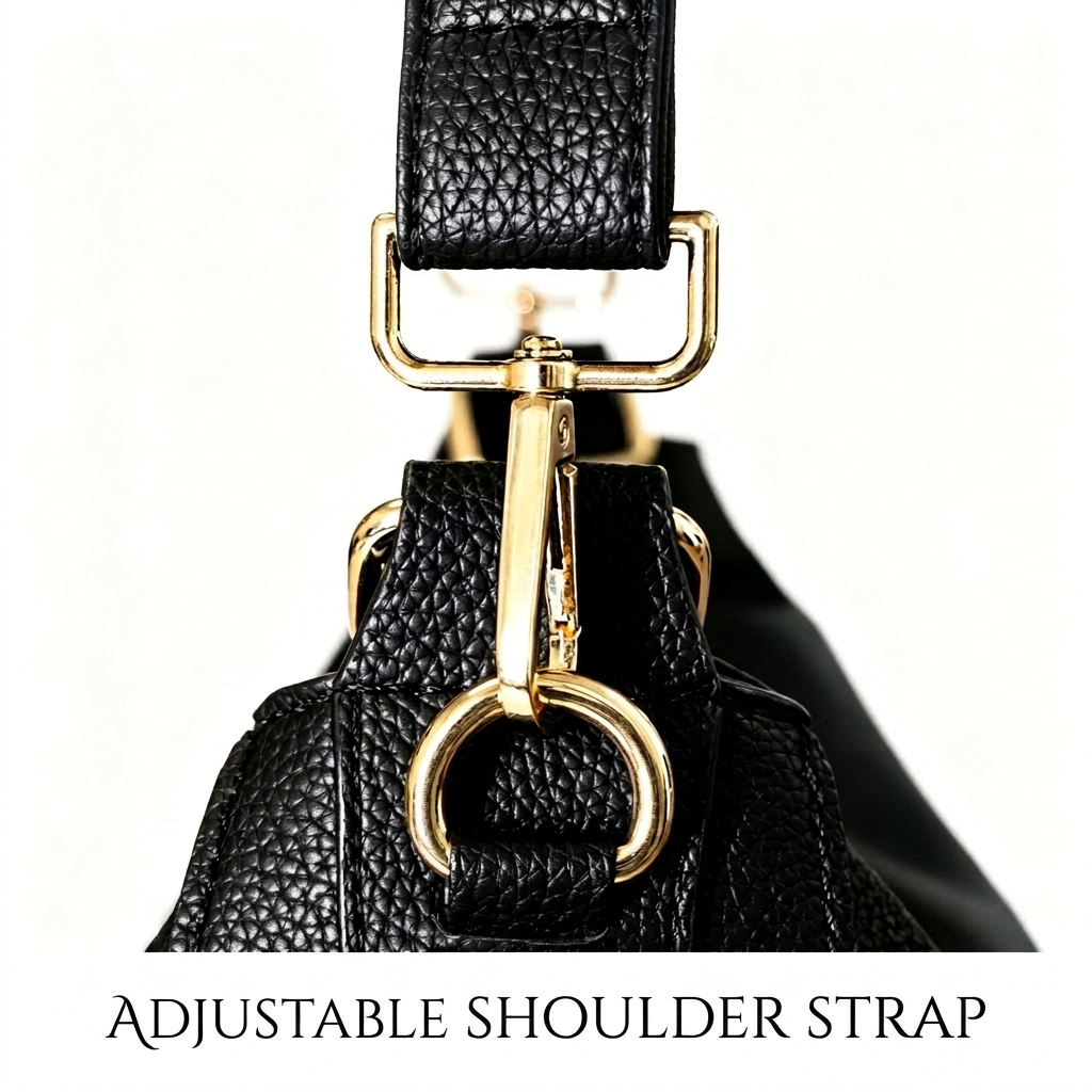 Libra Cases Bolso Hobo Lujo Cuero Antirrobo 2.0