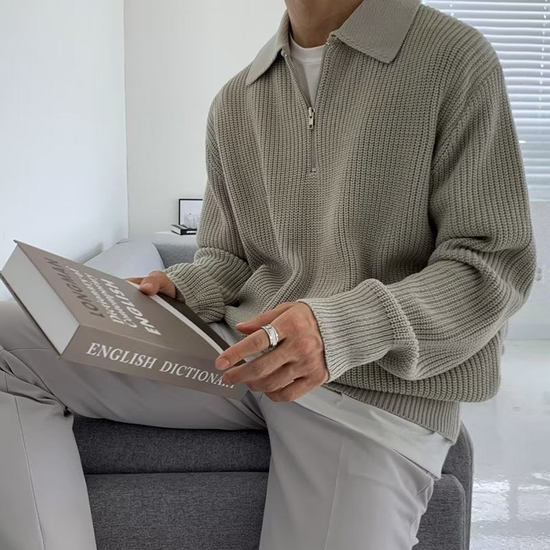 Sweater RASON de cierre frontal
