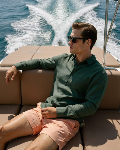 Old Money Cape Town Camisa de Lino 100%