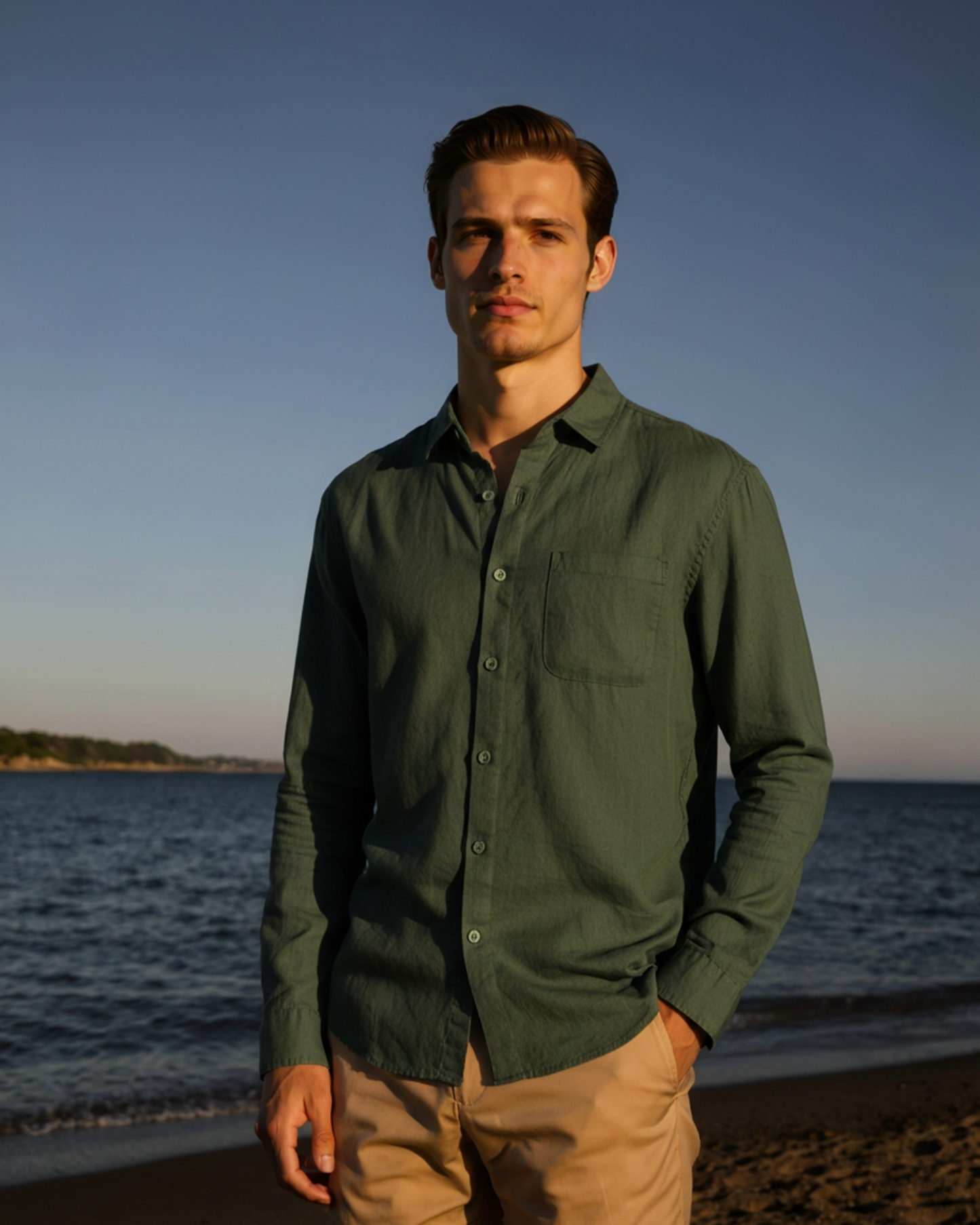 Old Money Cape Town Camisa de Lino 100%