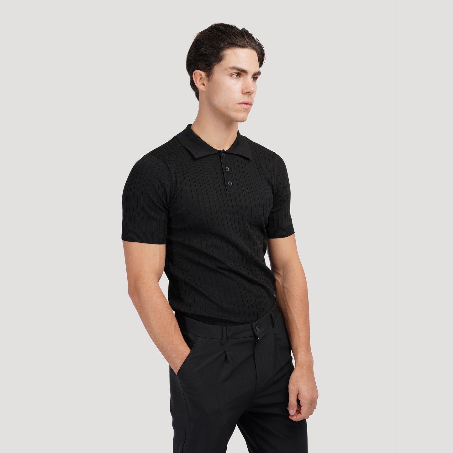 PARIJAN Polo de Punto de Algodón para Hombre