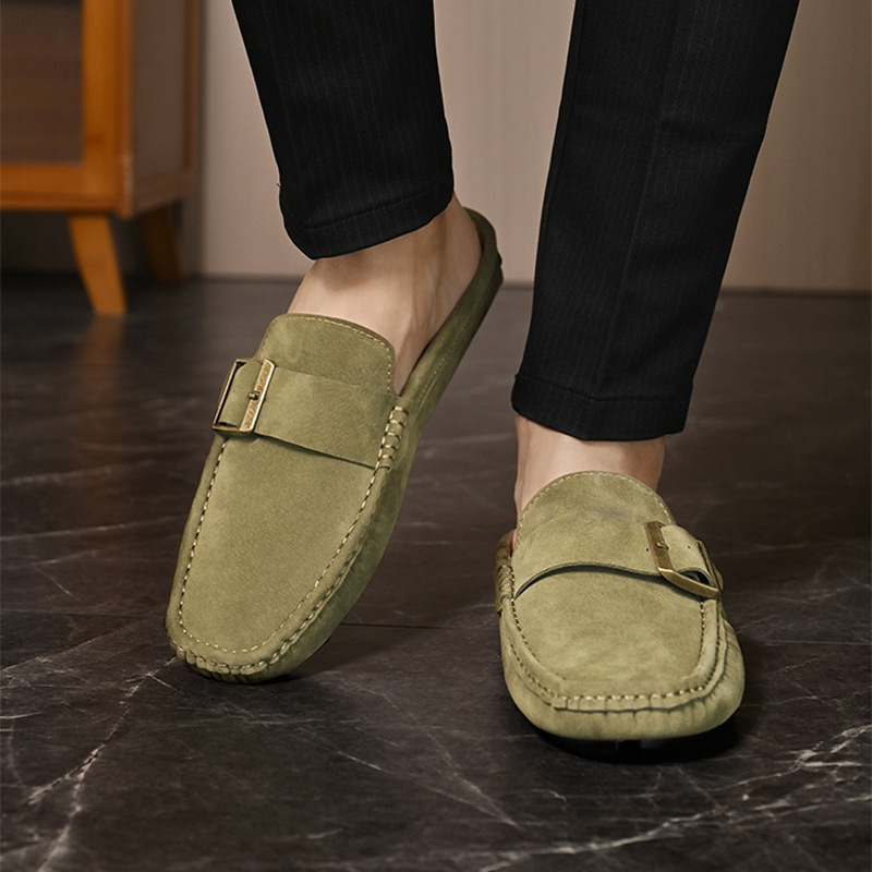 Valeria Castaño Mocasines de Ante Santiago