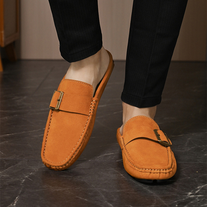 Valeria Castaño Mocasines de Ante Santiago