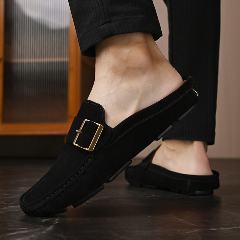 Valeria Castaño Mocasines de Ante Santiago