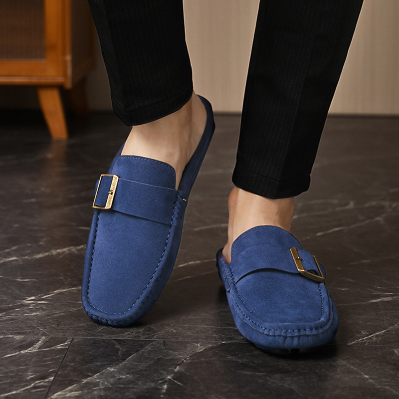 Valeria Castaño Mocasines de Ante Santiago